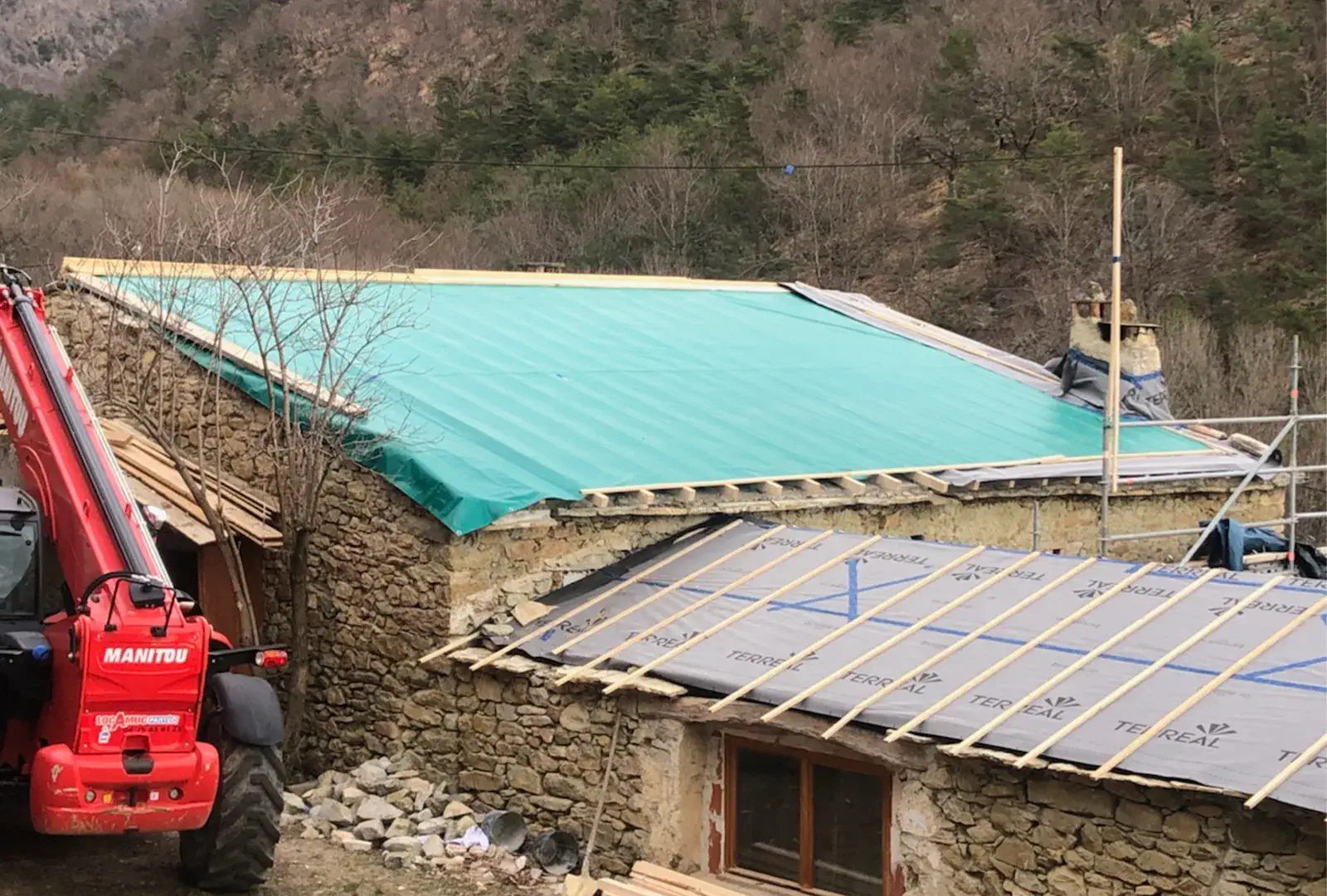 refaire une toiture avec isolation