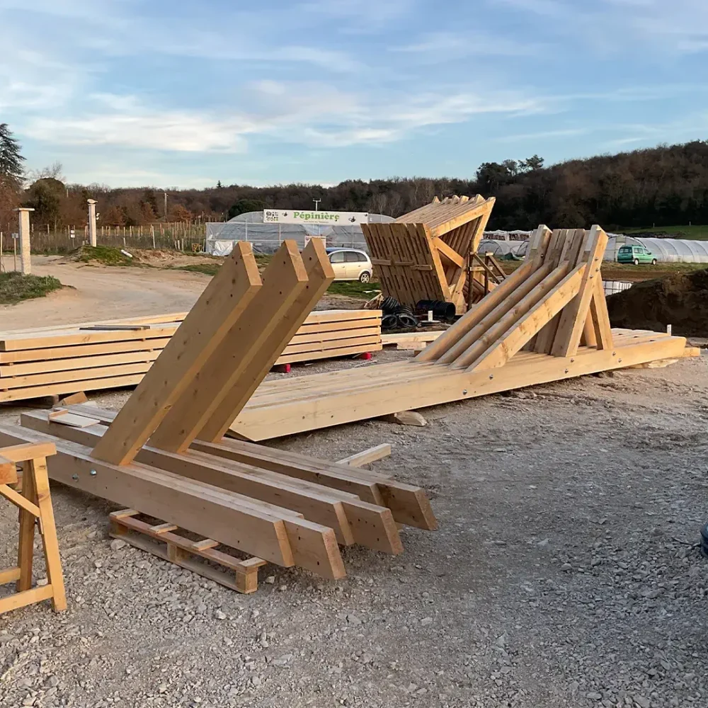 Charpente en bois